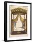 French Bed 1809-null-Framed Art Print