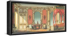 French Bedroom-null-Framed Art Print