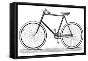 French Bicycle, c1920-null-Framed Stretched Canvas
