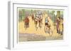French Bicycle Race-null-Framed Art Print