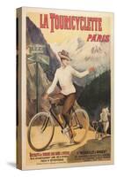 French Bicycle Race-null-Stretched Canvas