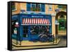 French Bicycle Shop-Marilyn Dunlap-Framed Stretched Canvas