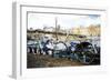 French Bicycles - In the Style of Oil Painting-Philippe Hugonnard-Framed Giclee Print