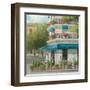 French Blue Café 2-Jill Schultz McGannon-Framed Art Print