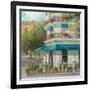 French Blue Café 2-Jill Schultz McGannon-Framed Art Print