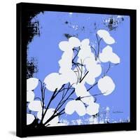 French Blue Money Art-Herb Dickinson-Stretched Canvas