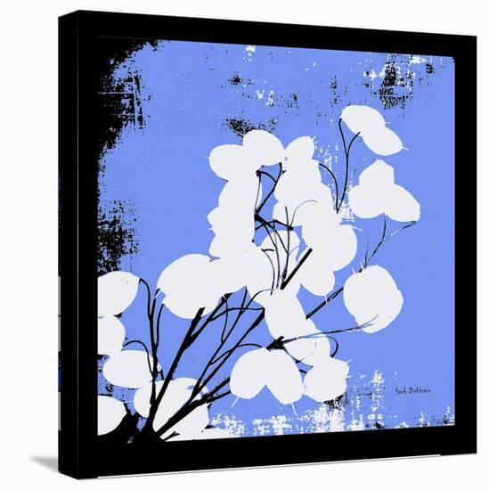 French Blue Money Art-Herb Dickinson-Stretched Canvas