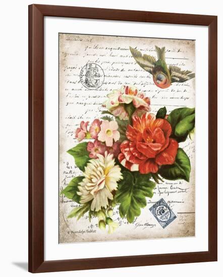 French Botanical I-Gwendolyn Babbitt-Framed Art Print