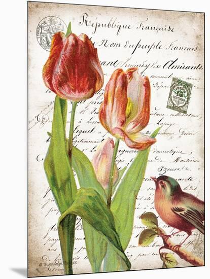 French Botanical II-Gwendolyn Babbitt-Mounted Art Print