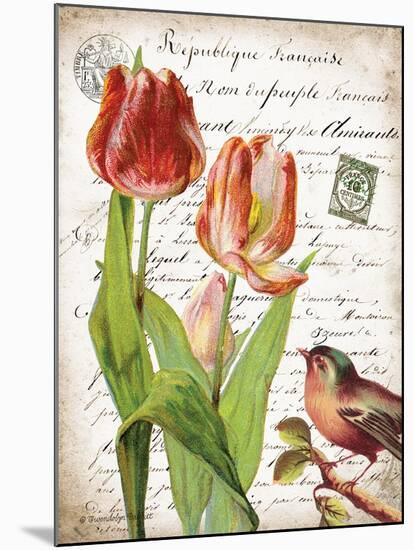 French Botanical II-Gwendolyn Babbitt-Mounted Art Print