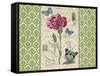 French Botanical Platter-Rectangular-Jean Plout-Framed Stretched Canvas