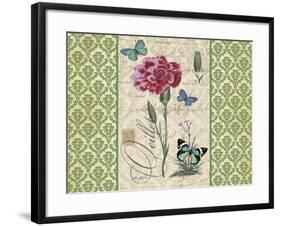 French Botanical Platter-Rectangular-Jean Plout-Framed Giclee Print