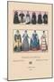 French Bourgeoisie of the Sixteenth Century-Racinet-Mounted Art Print