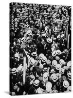 French Boxer Georges Carpentier Arriving in London, July 1914-null-Stretched Canvas