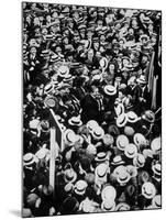 French Boxer Georges Carpentier Arriving in London, July 1914-null-Mounted Photo