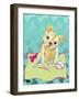 French Bull Pop-Natasha Wescoat-Framed Giclee Print