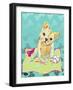 French Bull Pop-Natasha Wescoat-Framed Giclee Print