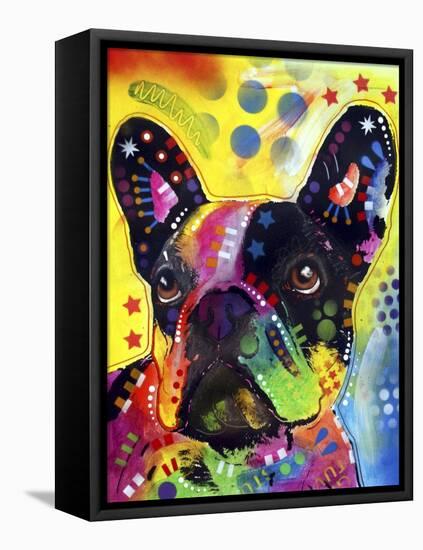 French Bulldog 2-Dean Russo-Framed Stretched Canvas
