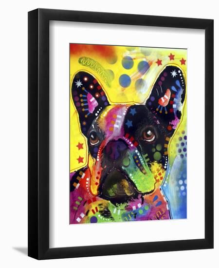 French Bulldog 2-Dean Russo-Framed Premium Giclee Print