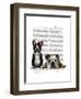 French Bulldog and English Bulldog-Fab Funky-Framed Art Print