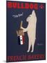French Bulldog Bakery-Ken Bailey-Mounted Giclee Print