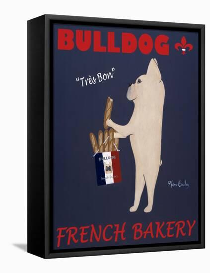 French Bulldog Bakery-Ken Bailey-Framed Stretched Canvas