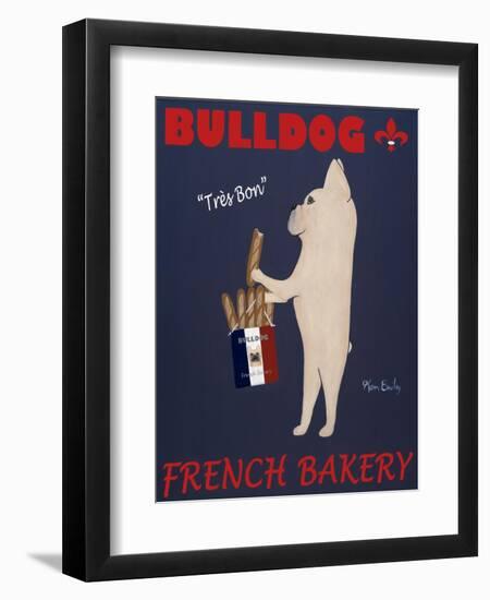 French Bulldog Bakery-Ken Bailey-Framed Premium Giclee Print