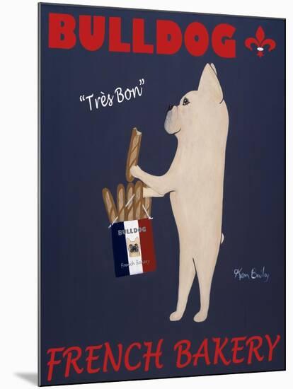 French Bulldog Bakery-Ken Bailey-Mounted Premium Giclee Print