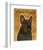 French Bulldog (Black)-John Golden-Framed Giclee Print