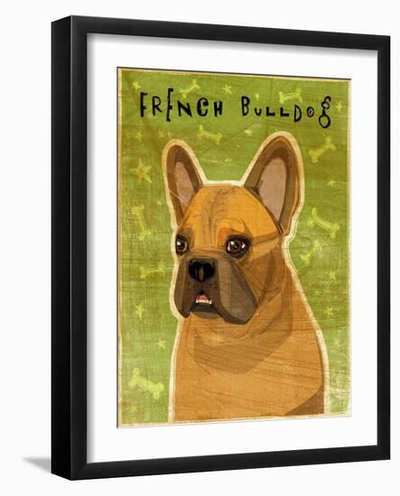French Bulldog Fawn-John W Golden-Framed Giclee Print