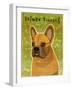 French Bulldog Fawn-John W Golden-Framed Giclee Print