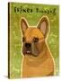 French Bulldog Fawn-John W Golden-Stretched Canvas