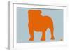 French Bulldog Orange-NaxArt-Framed Art Print