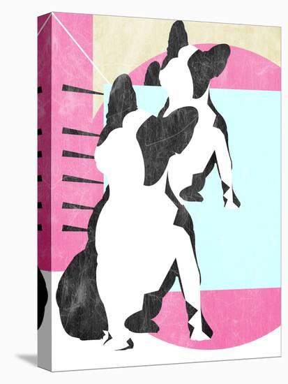 French Bulldog Pop 2-null-Stretched Canvas