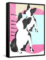 French Bulldog Pop 2-null-Framed Stretched Canvas