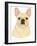 French Bulldog Portrait-Tomoyo Pitcher-Framed Giclee Print