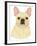 French Bulldog Portrait-Tomoyo Pitcher-Framed Giclee Print