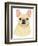 French Bulldog Portrait-Tomoyo Pitcher-Framed Giclee Print