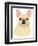 French Bulldog Portrait-Tomoyo Pitcher-Framed Giclee Print