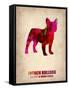 French Bulldog Poster-NaxArt-Framed Stretched Canvas