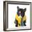 French Bulldog Wearing Shirt and Tie with Silly Expression-Willee Cole-Framed Photographic Print