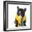 French Bulldog Wearing Shirt and Tie with Silly Expression-Willee Cole-Framed Photographic Print