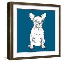 French Bulldog-Anna Nyberg-Framed Art Print