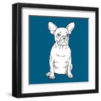 French Bulldog-Anna Nyberg-Framed Giclee Print