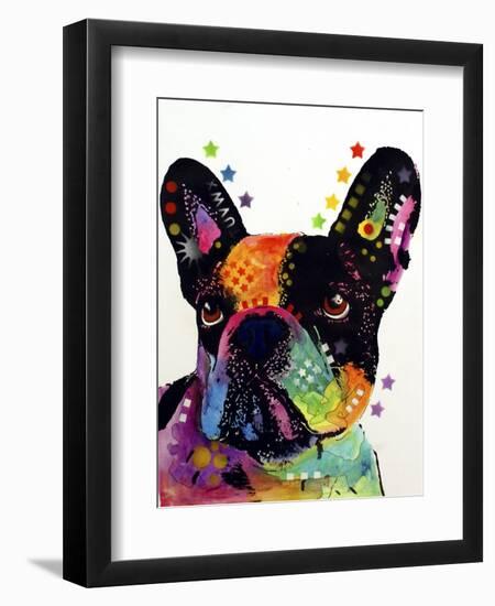 French Bulldog-Dean Russo-Framed Premium Giclee Print