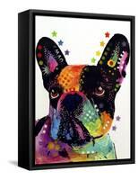 French Bulldog-Dean Russo-Framed Stretched Canvas