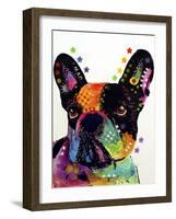 French Bulldog-Dean Russo-Framed Giclee Print