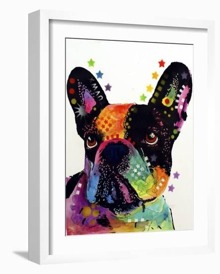French Bulldog-Dean Russo-Framed Giclee Print
