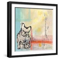 French Bulldog-Wyanne-Framed Premium Giclee Print