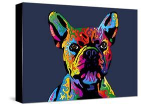 French Bulldog-Michael Tompsett-Stretched Canvas